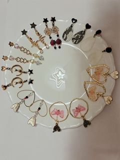 VE055 DIY 金屬刺孔耳環64241107995651110