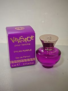 Versace ✅️ Dylan Purple 5ml Eau De Parfum 香水 EDP,Sephora,#香氣系列:花香,意大利製造。(迷你香水)64238890699266110