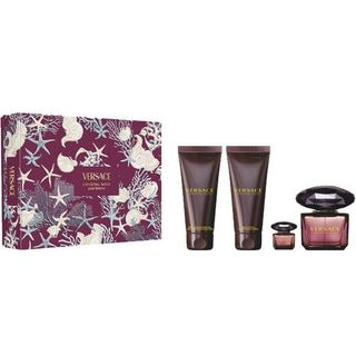 Versace Ladies Crystal Noir Gift Set ** Time-Limited Pre-Order Offer ** [Niche Fragrance] [Most Comprehensive Online] [Pre-Order from Overseas]64242680547203110