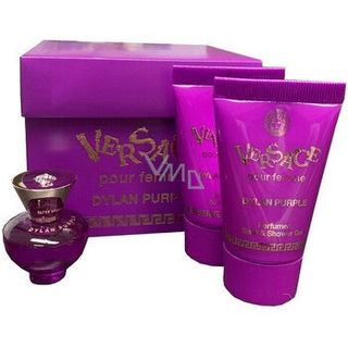 Versace Ladies Pour Femme Dylan Purple Gift Set [Niche Fragrance] [Most Comprehensive Online] [Pre-Order from Overseas]64242128456835110