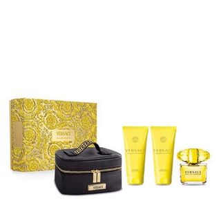 Versace Ladies Versace Yellow Diamond Gift Set [Niche Fragrance] [Most Comprehensive Online] [Pre-Order from Overseas]64242680689539110
