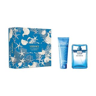 Versace Men's Versace Man Eau Fraiche Gift Set ** Time-Limited Pre-Order Offer ** [Niche Fragrance] [Most Comprehensive Online] [Pre-Order from Overseas]64242680528641110