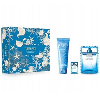 Versace Men's Versace Man Eau Fraiche Gift Set ** Time-Limited Pre-Order Offer ** [Niche Fragrance] [Most Comprehensive Selection Online] [Pre-Order from Overseas]64242680518787110