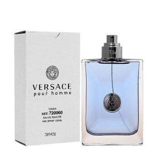 Versace Men's Versace Pour Homme EDT Spray 3.4 oz (Tester) (100 ml) [Niche Fragrance] [Most Complete Online] [Pre-Order from Abroad]64242680448386110