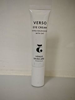 VERSO 5 Eye Cream Repairing & nourishing, with oat & pullulan 15ml 5號抗老眼部精華眼霜 -醇緊致淡細紋黑眼圈 64238890058881110
