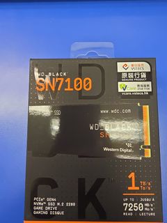 WD Black SN7100 1TB SSD64235362950147110