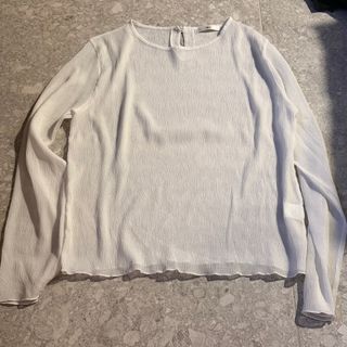 白色長袖女裝上衣64243048851714110