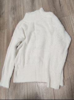 白色高領毛衣 胸圍100cm64235515002626110