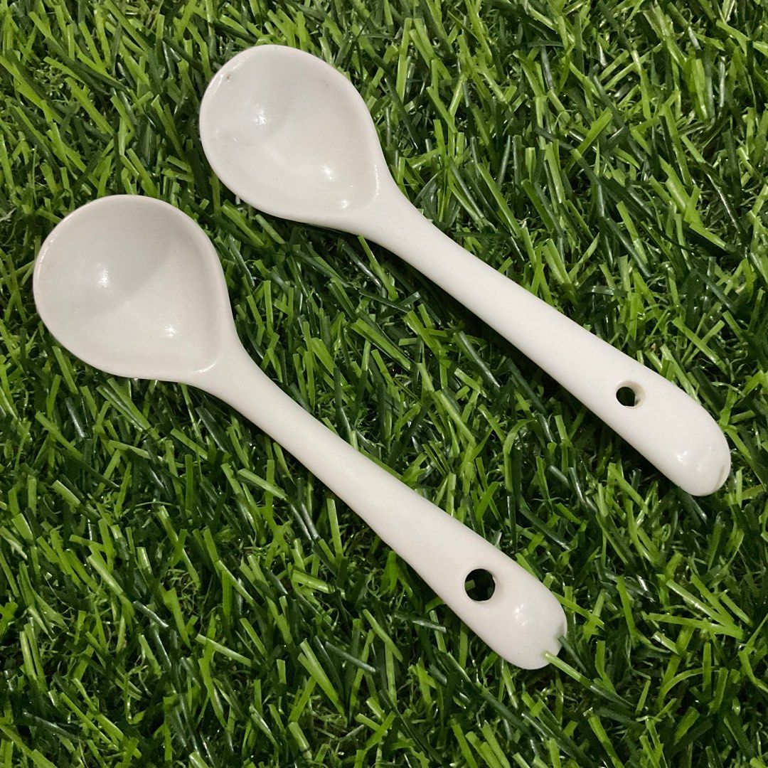 B7 White Teaspoon Ceramic 4.5” x 1.25” inches, 2pcs available - P35.00 each (Category: Other Kitchenware & Tableware) located in Marikina City. Submitted by platesandthings (Listing ID 1399581378, Image 1). Description: B7 White Teaspoon Ceramic 4.5” x 1.25” inches, 2pcs available - P35.00 each .