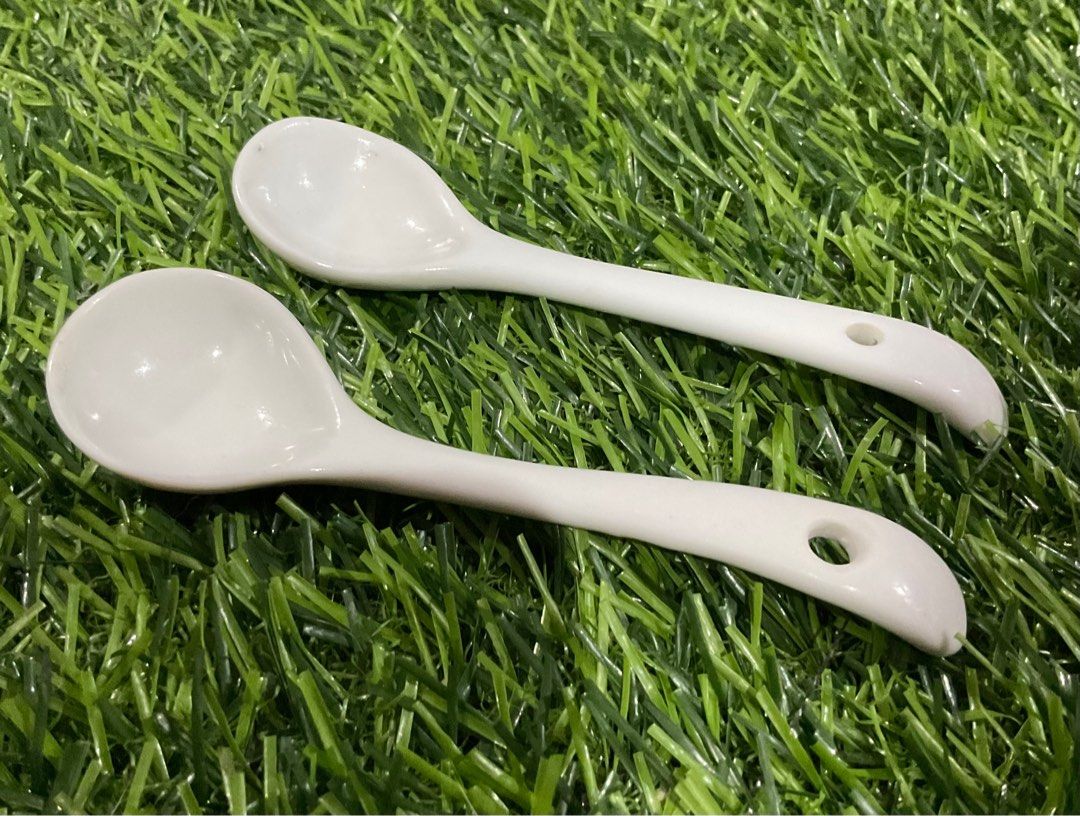 B7 White Teaspoon Ceramic 4.5” x 1.25” inches, 2pcs available - P35.00 each (Category: Other Kitchenware & Tableware) located in Marikina City. Submitted by platesandthings (Listing ID 1399581378, Image 3). Description: B7 White Teaspoon Ceramic 4.5” x 1.25” inches, 2pcs available - P35.00 each .