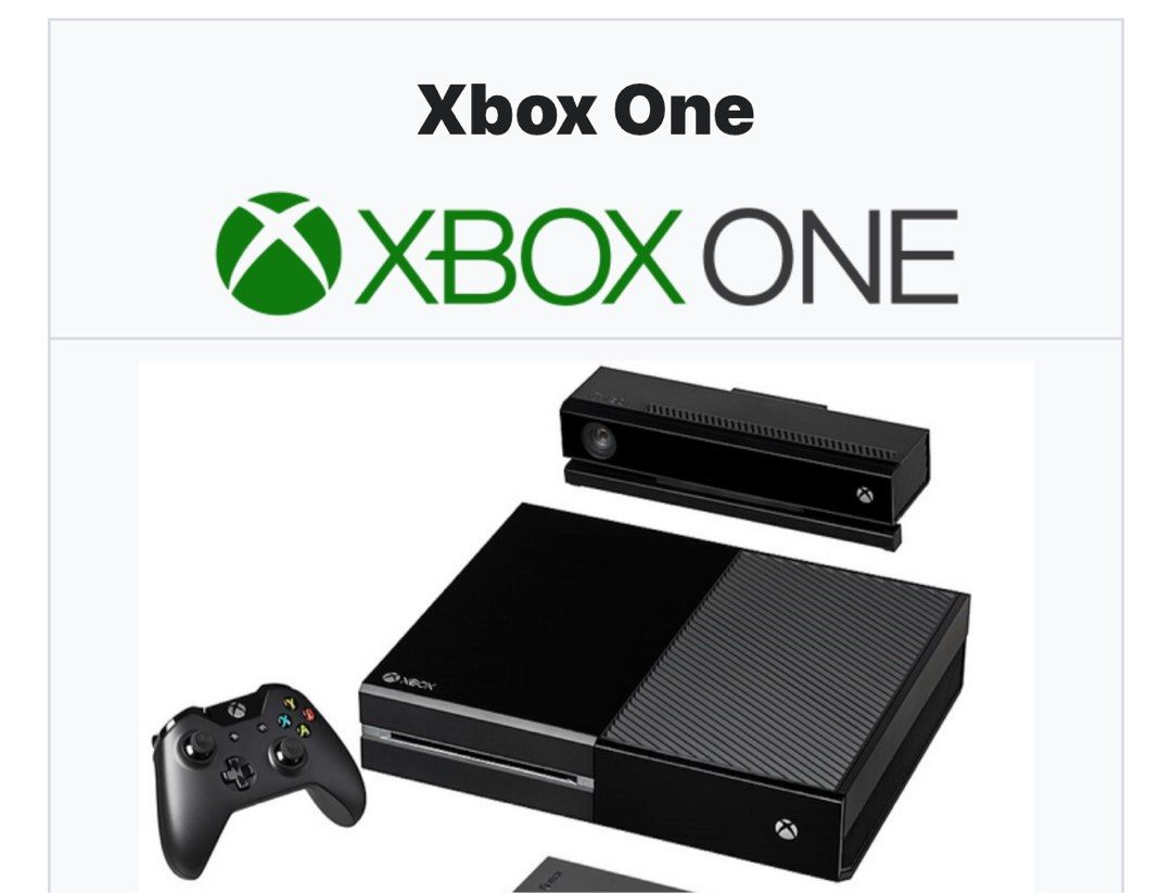 Xbox One Console (Category: Xbox) located in Manila. Submitted by senior.declutter (Listing ID 1399489210, Image 1). Description: - Xbox One console (black) - Includes one original white controller - Includes Original power box & HDMI - comes with 4 free games: NBA 2K21, NBA 2K20, FIFA20, Mortal Kombat XL - Perfect for gaming and entertainment RFS: decluttering .