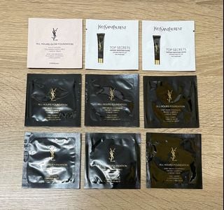 YSL Foundation Base YSL 粉底 妝前底霜 All Hours Foundation All Hours Glow Foundation YSL粉底64234841947650110