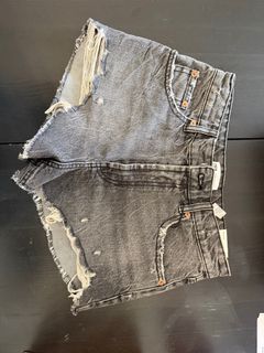 Zara 高腰牛仔短褲64234003944450110