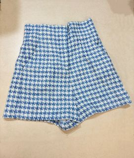 Zara tweed shorts 短裤 高腰裤64239068096129110