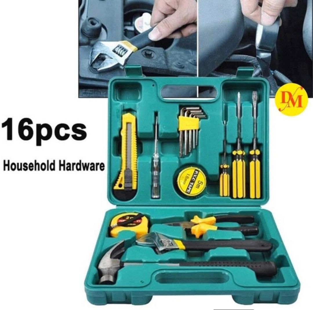 16pcs Repairing Tools Set (Category: Construction Tools & Equipment) located in Manila. Submitted by onlineshoppersph (Listing ID 1399693808, Image 3). Description: Cash On Deliver - Metro Manila - Delivery Fee/Handling Fee shouldered by BUYERS - DF/HF depends on BUYERS Location LALAMOVE PICK UP - Cash on Deliver - Metro Manila & Nearby DELIVER THRU COURIER, CARGO & BUS - Provincial Buyers - Payment 1st Thank You.