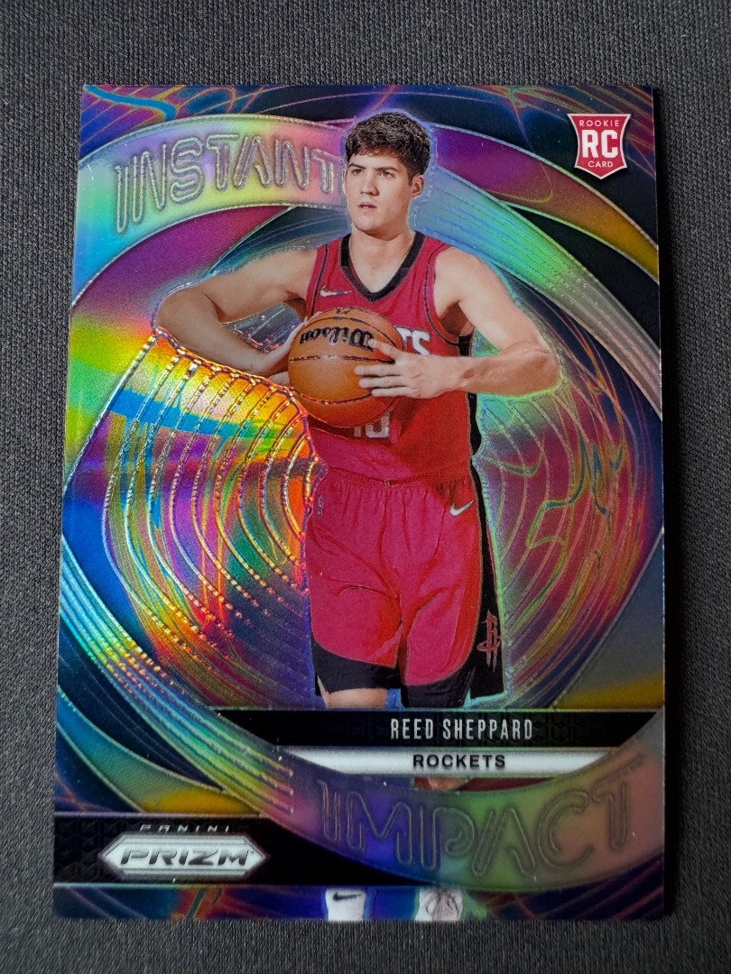 2024-25 Panini Prizm Reed Sheppard Instant Impact Silver RC, Hobbies ...