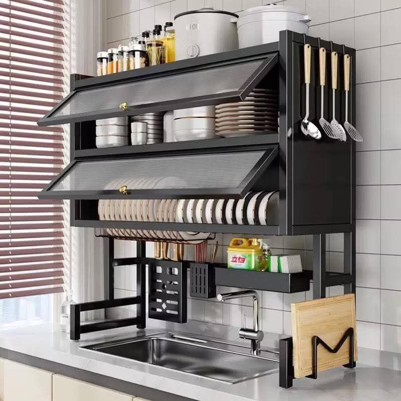 2 layer dish cabinet rack (Category: Food Organization & Storage) located in Manila. Submitted by yzcartph (Listing ID 1399719918, Image 2). Description: 65cm 1650 85cm 1850.