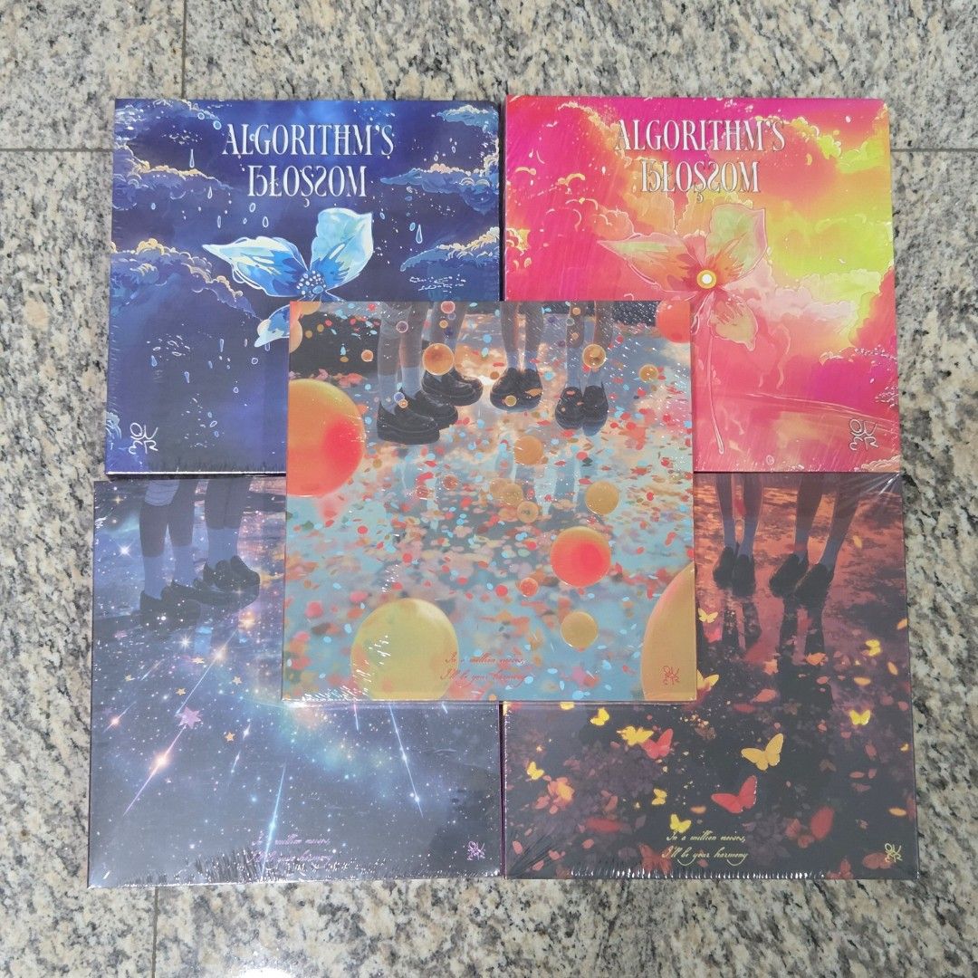 [5 albums] QWER Algorithm Blossom & In a million noise, i'll be your ...