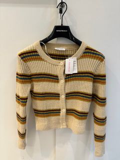 6sixty8ight 橫條冷外套-L碼64247024727043110