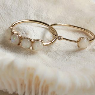 ✨【仿歐泊簡約銅戒】均碼・日韓優雅風・輕奢日常款✨64246533059585110