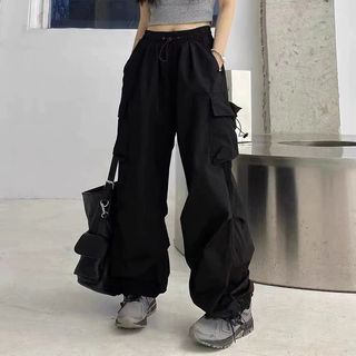 黑色工裝褲64246686067331110