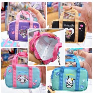 玉桂狗 收納袋 雜物袋 掛袋 hello kitty 實用袋 多用途袋 散紙包 散子包 零錢包 肉桂狗 cinnamoroll pc狗 帕恰狗 pochacco kuromi my melody 公仔 卡通 送禮64246019508738110