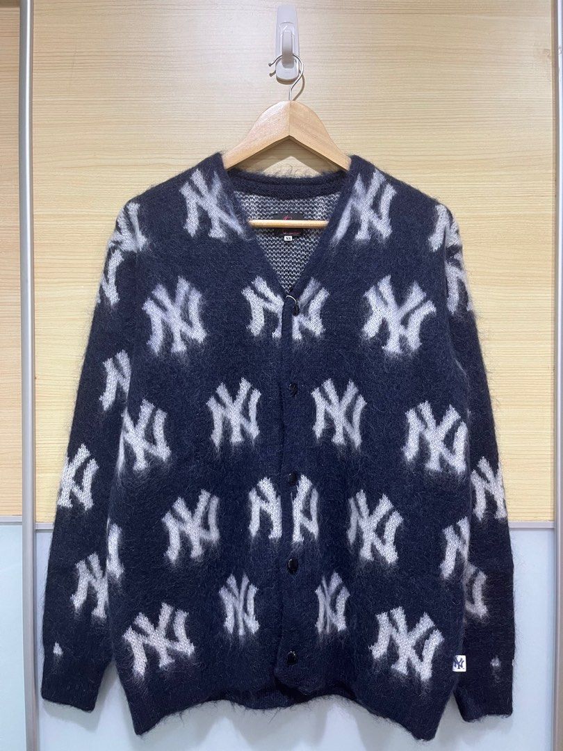 NEEDLES×BEAMSBOY MohairCardigan ニードルズ × MLB × ビームスボーイ