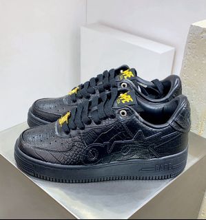 A BATHING APE STA 鱷魚紋休閒鞋滑板鞋 36-4664246018986115110