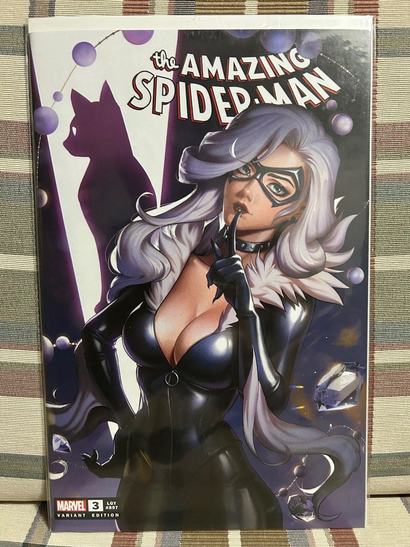Amazing Spider-Man #3 R1C0 Exclusive variant (Category: Comics & Manga) located in Quezon City. Submitted by andrewbernardo95 (Listing ID 1399780250, Image 1). Description: Amazing Spider-Man #3 R1C0 Exclusive variant Black Cat cover Selling for 900 NM condition Preferred meet-ups in Fairview area, but it can be discussed. Shipping through Lalamove, Grab, Gogoxpress MOP: BDO, BPI, Gcash PM me for any questions and additional pics.