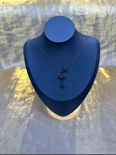 🌟品質保障🌟APM Monaco 六芒星項鍊銀鎖骨鍊黑色復古經典64246019741186110