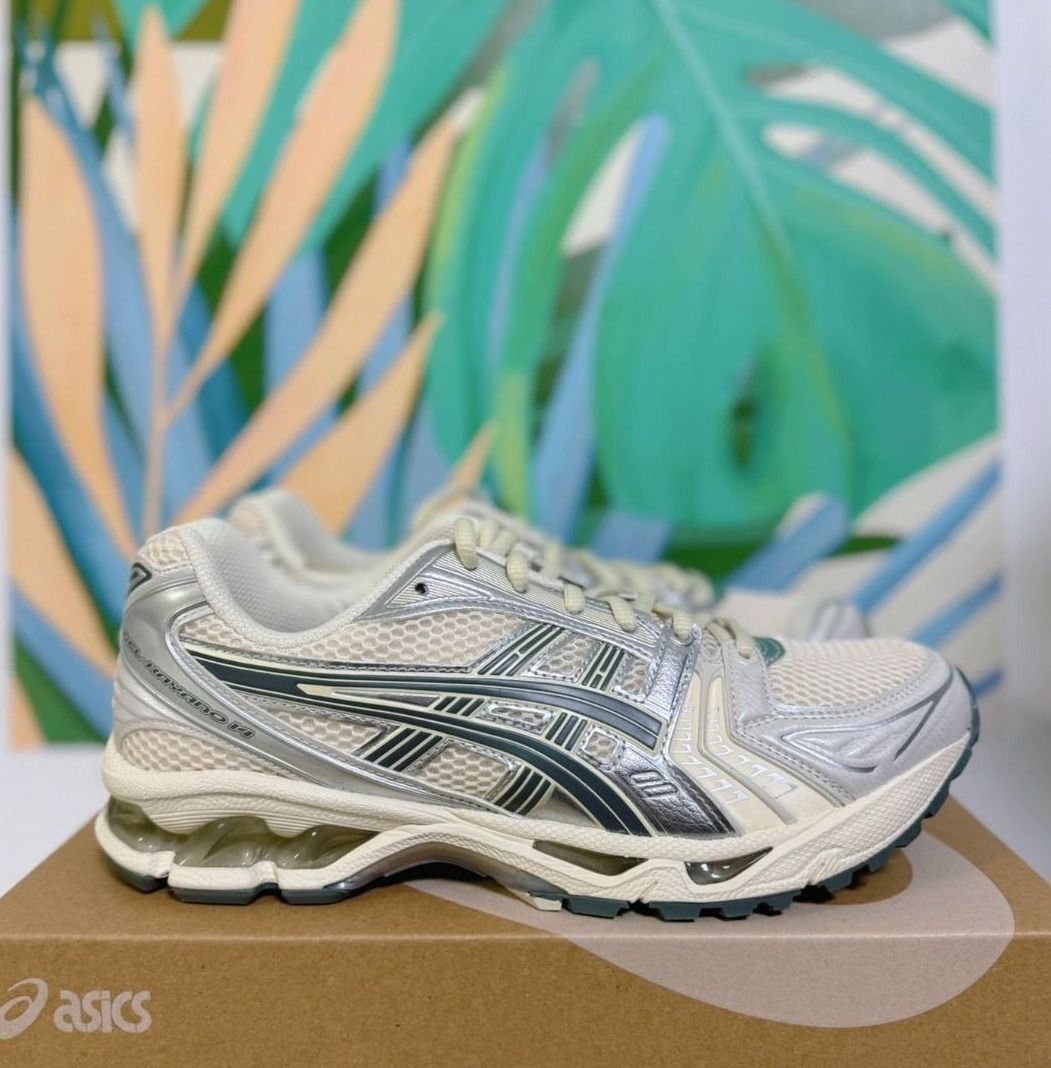 Asics Gel-Kayano 14 Birch Dark Pewter (M) (Category: Sneakers) located in Singapore. Submitted by beswiftwolf (Listing ID 1399670957, Image 3). Description: Brand new with box, all sizes available.