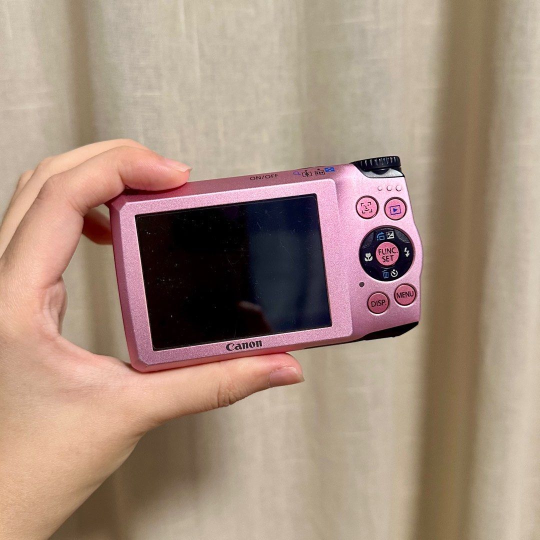 Canon Powershot A3200 Pink Digicam, Photography, Cameras on Carousell