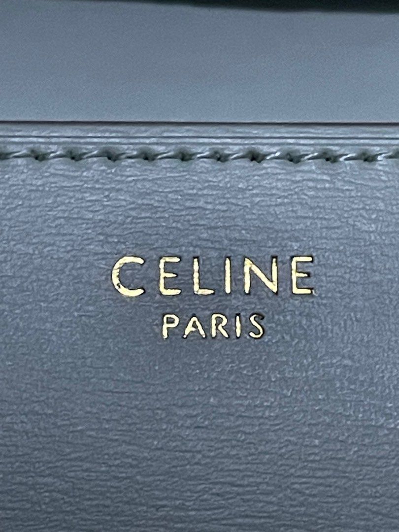 Celine Classic Box Mini (Category: Luxury Bags & Wallets) located in Rosario. Submitted by myvinatgepieces (Listing ID 1399675056, Image 2). Description: Celine Classic Box Bag Mini Size With Card Date code inside the inner compartment Bought from a reputable seller claiming its authentic Selling as is With minor scuffs on exterior portion Interior - no flaws minimal signs of wear only No other inclusions.