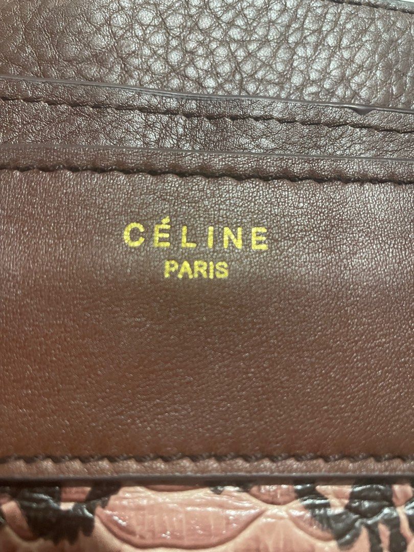 Authentic slightly damaged Celine Luggage Handbag (Category: Luxury Bags & Wallets) located in Quezon City. Submitted by cole38 (Listing ID 1399769593, Image 3). Description: - Authentic Celine Luggage handbag - heavily damaged hence the price but it can still be serviced/restored - shipping shouldered by buyer.