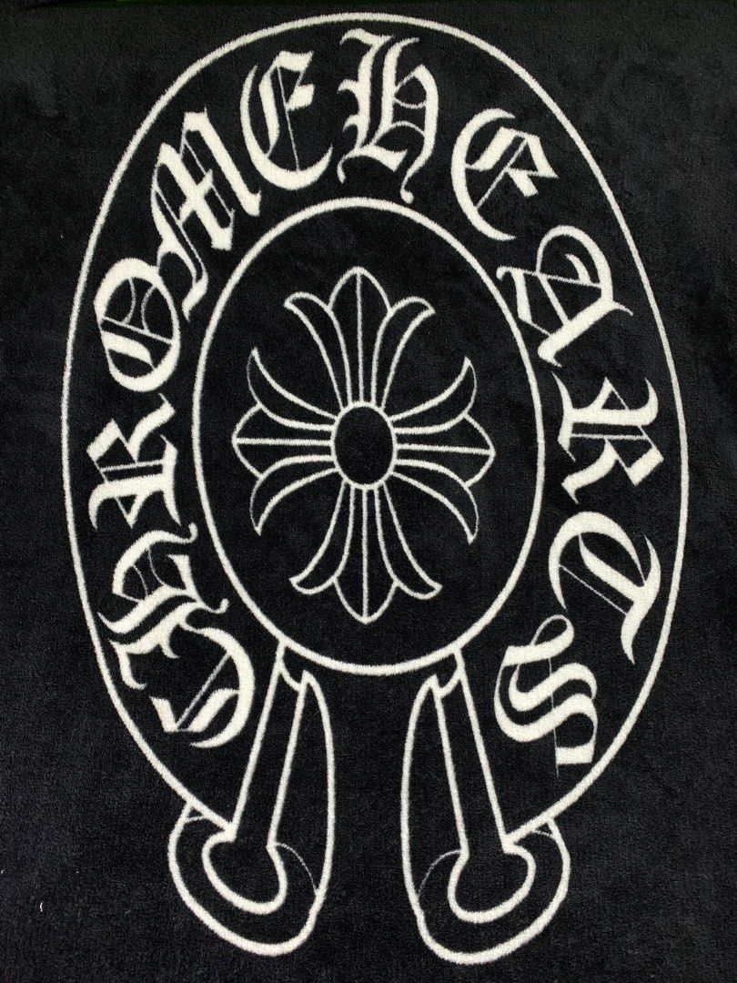 Chrome Hearts throw blanket a Gothic cross design (Category: Luxury Apparel) located in Manila. Submitted by macadr1p (Listing ID 1399805098, Image 2). Description: CHROME HEARTS BLANKET WIDTH - 52 inch LENGTH - 72 inch - negotiable price - no issues - no tags - Color not faded at all - super soft - multi purposes ( background, Blanket for winter season, design for your room and etc.) - High quality Fabrics “One drop, one shot—claim your crown.” 