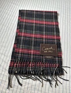 Coach Plaid Scarf 頸巾64246533418755110