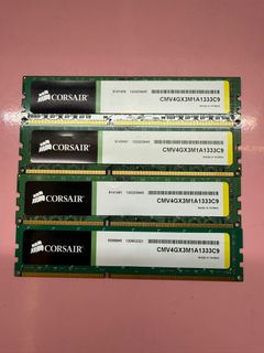 Corsair CMV4GX3M1A1333C9 記憶體 DDR3 1333 4GB X 4 (16GB)64246684413314110