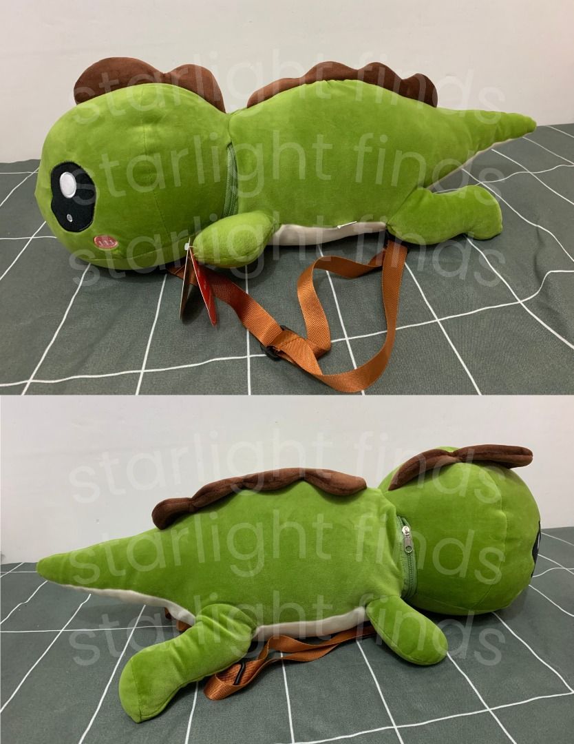 Cute Dinosaur Plushie Backpack (Category: Plushies & Soft Toys) located in Silang. Submitted by starlightfinds (Listing ID 1399761845, Image 3). Description: Cute Dinosaur Plushie Backpack P1000 ⟡ Brand new, no packaging ⟡ Clean bag with a fully functional zipper ⟡ With strap ⟡ With etiketa & paper tag 𝘗𝘭𝘦𝘢𝘴𝘦 𝘯𝘰𝘵𝘦 𝘵𝘩𝘢𝘵 𝘵𝘩𝘦 𝘤𝘰𝘭𝘰𝘳 𝘰𝘧 𝘵𝘩𝘦 𝘱𝘭𝘶𝘴𝘩𝘪𝘦𝘴 𝘮𝘢𝘺 𝘢𝘱𝘱𝘦𝘢𝘳 𝘴𝘭𝘪𝘨𝘩𝘵𝘭𝘺 𝘥𝘪𝘧𝘧𝘦𝘳𝘦𝘯𝘵 𝘥𝘶𝘦 𝘵𝘰 