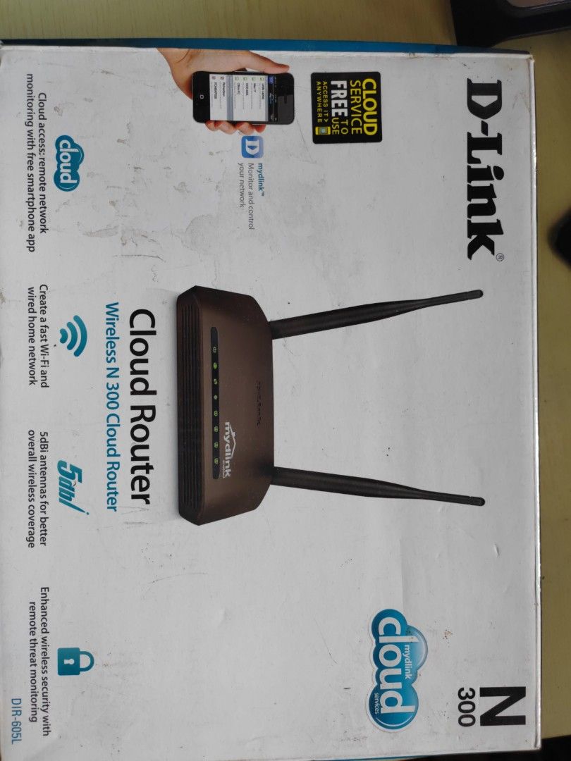 D-Link Cloud Router Wireless N300, Computers & Tech, Parts ...