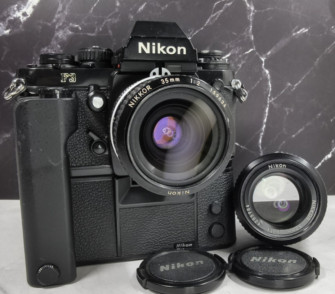 [End of Life] Nikon F3 + Ai NIKKOR 35mm f/2 + 50mm f/1.4 Large-Aperture ...