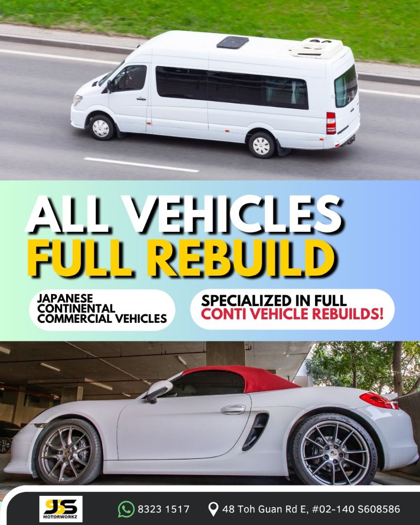 Full Vehicle Rebuilds Commercial Passenger Vehicles Engine