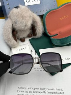 GUCCI- 偏光太陽鏡2025開春新款潮流爆款時尚圓框偏光太陽鏡型號： G164064246019811715110