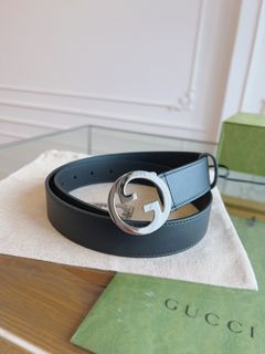 🌟品質保障🌟Gucci 黑色小牛皮腰帶寬3.0cm64246179450881110