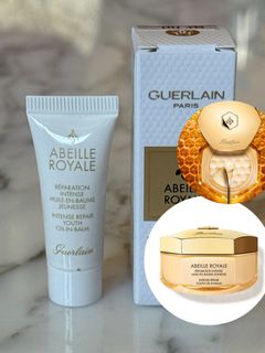 🤩GUERLAIN 面霜5ml 殿級蜂皇密集修護蜜霜 Abeille Royale Intense Repair Youth Oil-In-Balm面霜64246337556738110