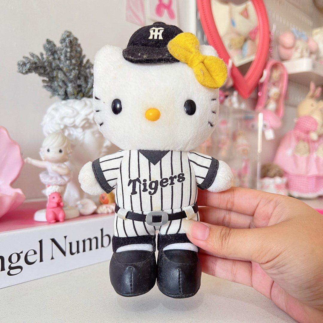 hello kitty x tigers mascot plush sanrio (Category: Plushies & Soft Toys) located in Manila. Submitted by ashyyel_ (Listing ID 1399777342, Image 1). Description: .