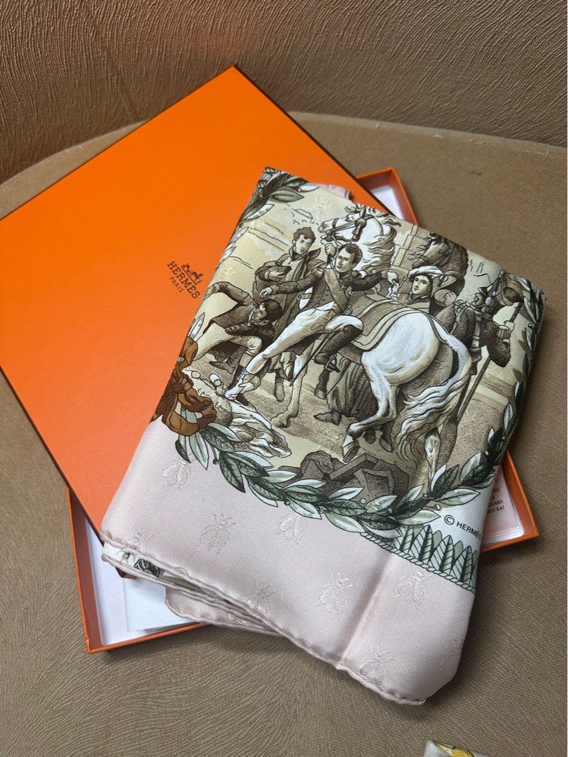 hermes scarf (Category: Luxury Accessories) located in Quezon City. Submitted by slluxury_ph (Listing ID 1399803518, Image 1). Description: hermes scarf big size and small size scarf small scarf ₱6,500 big scarf ₱ 12,500.
