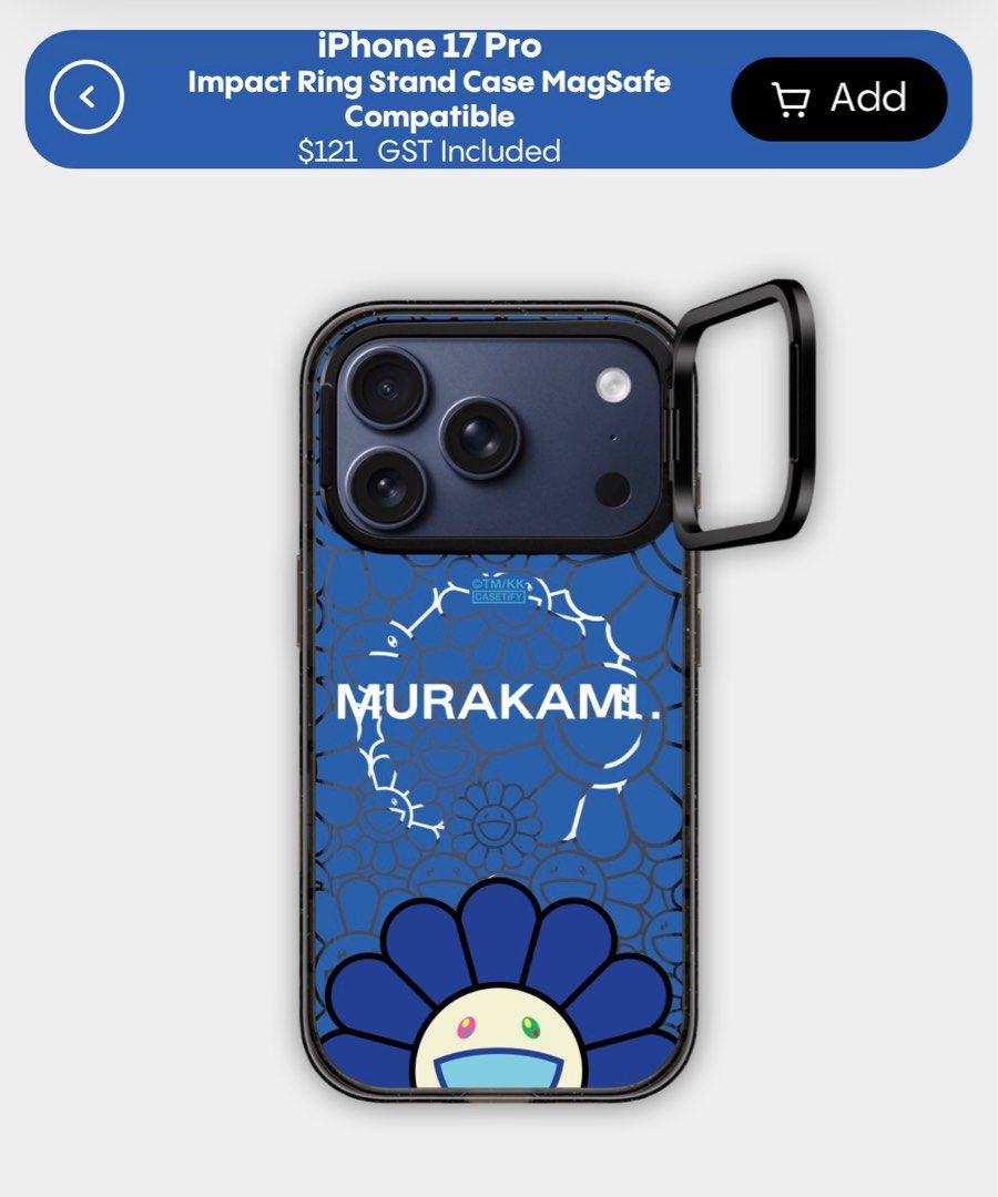 iPhone 17 pro case Casetify Takashi Murakami, Mobile Phones