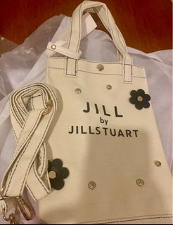 斜揹Jill by Jill Start 白色帆布細袋田64246019534850110