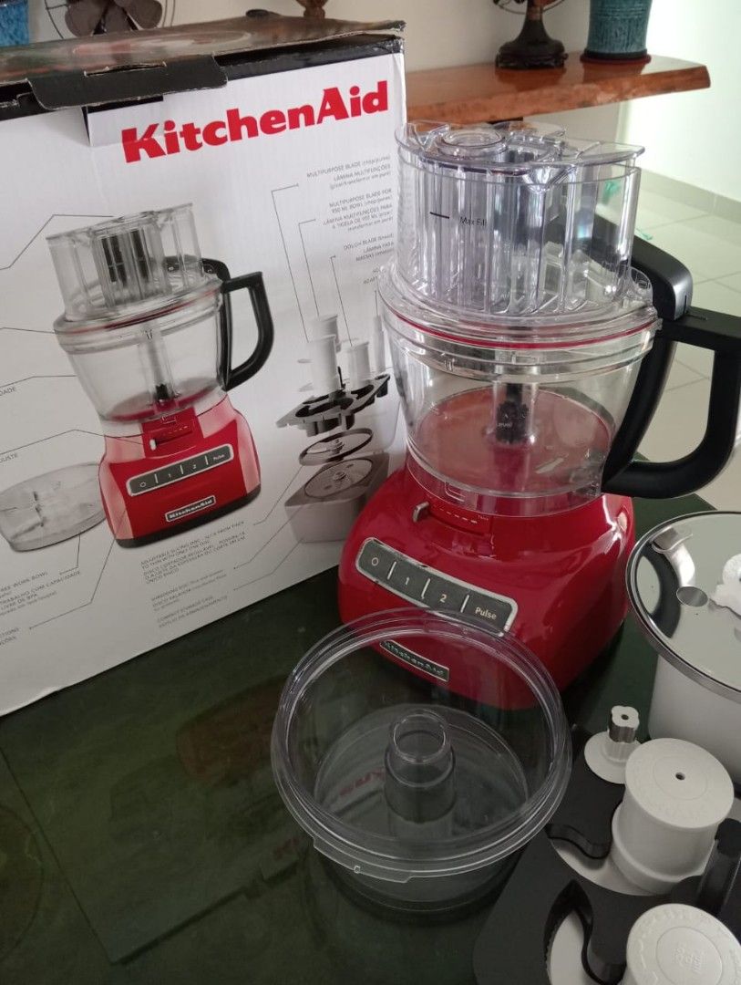 KitchenAid Processor (Category: Juicers, Blenders & Grinders) located in Singapore. Submitted by j_a_lm_k (Listing ID 1399696555, Image 1). Description: lightly used . like new. in original box.