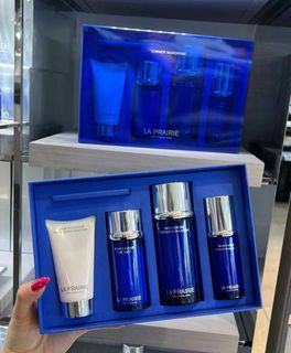 💜現貨💜LA PRAIRIE 萊伯妮藍魚子限量四件組（159258）64246534007042110